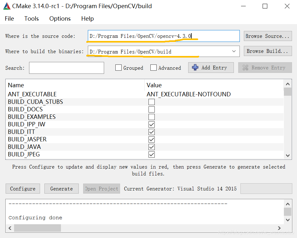 window opencv contrib编译 opencv怎么编译_cmake_04