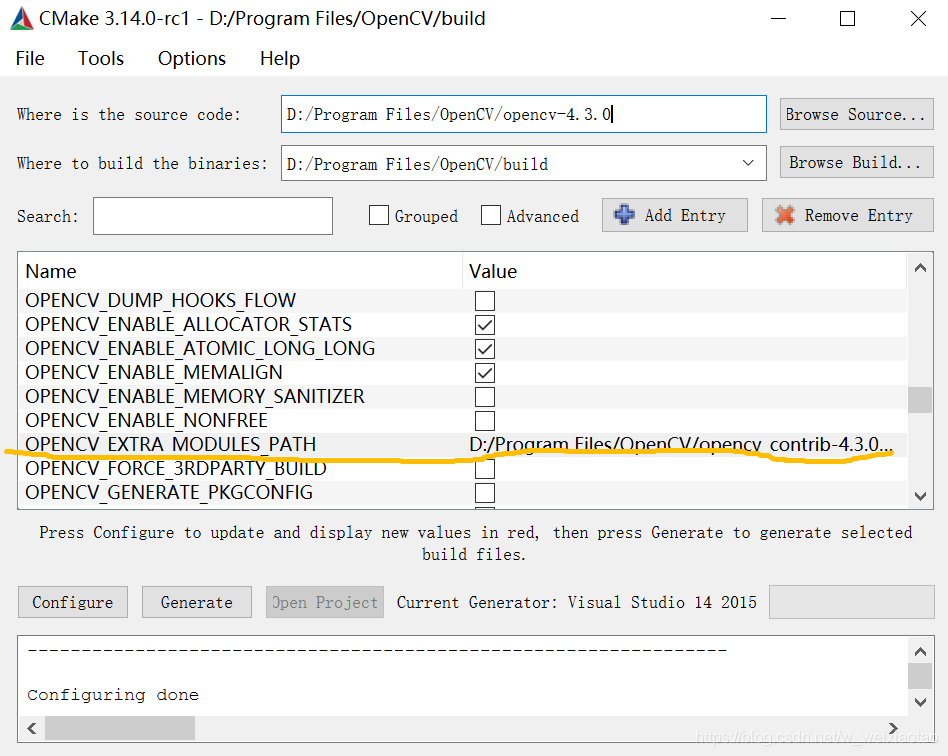 window opencv contrib编译 opencv怎么编译_c++_06