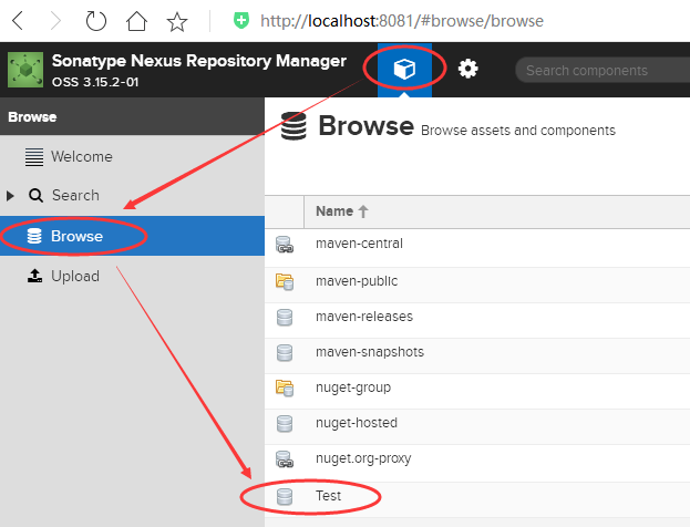 gradle 仓库密码加密 gradle配置nexus仓库_上传_05