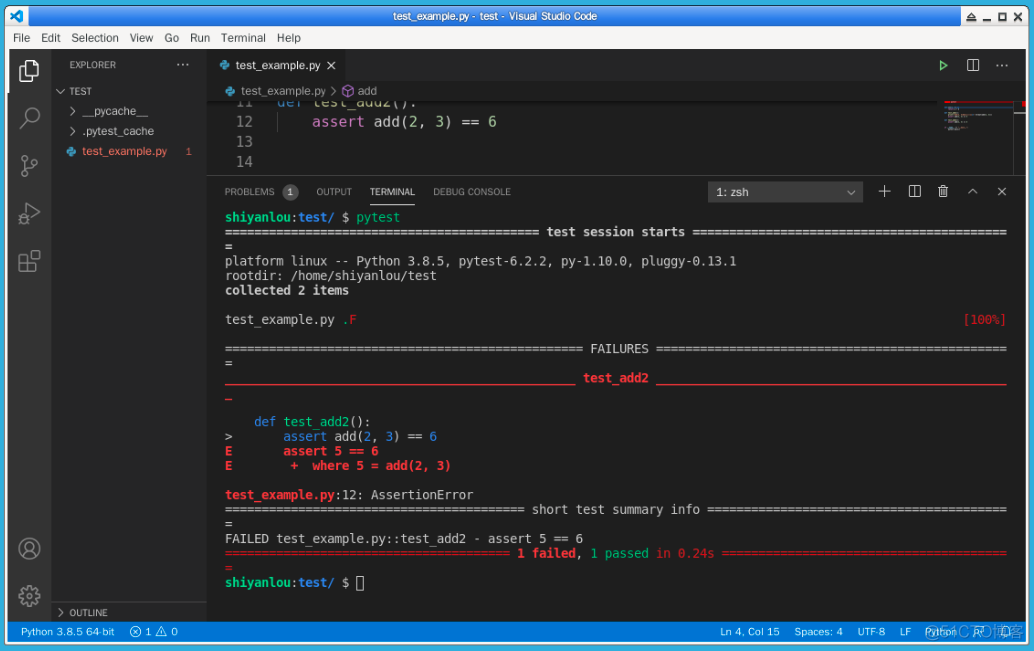 pytest 面试题目 pytest基础_软件测试_04