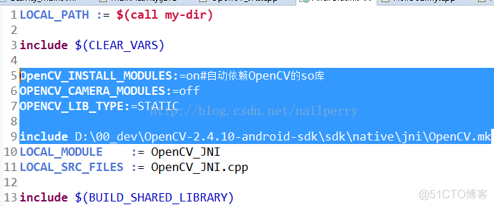 andorid 编译opencv库 安卓的opencv开发文档_c++_02