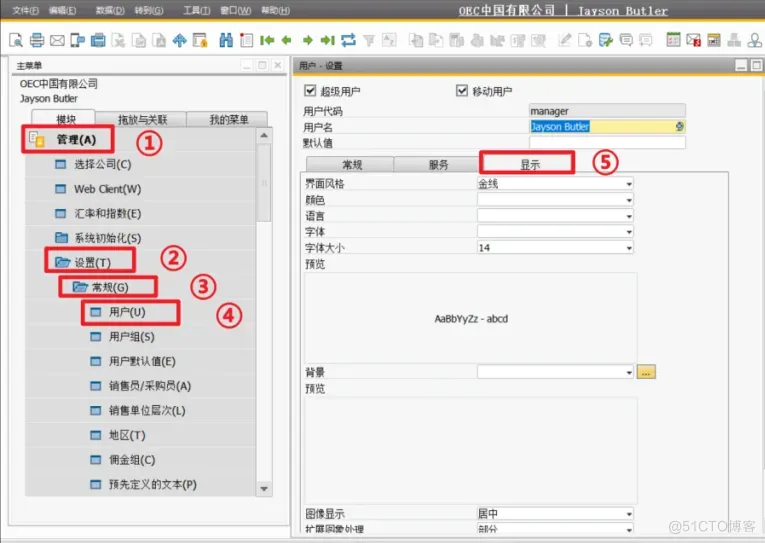 SAP操作教程第13期：SAP B1如何进行用户界面设置_用户组_03