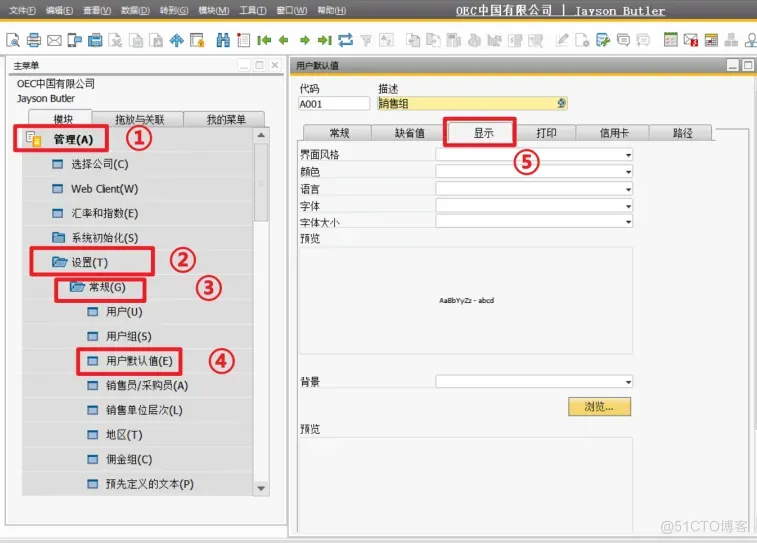 SAP操作教程第13期：SAP B1如何进行用户界面设置_用户组_05