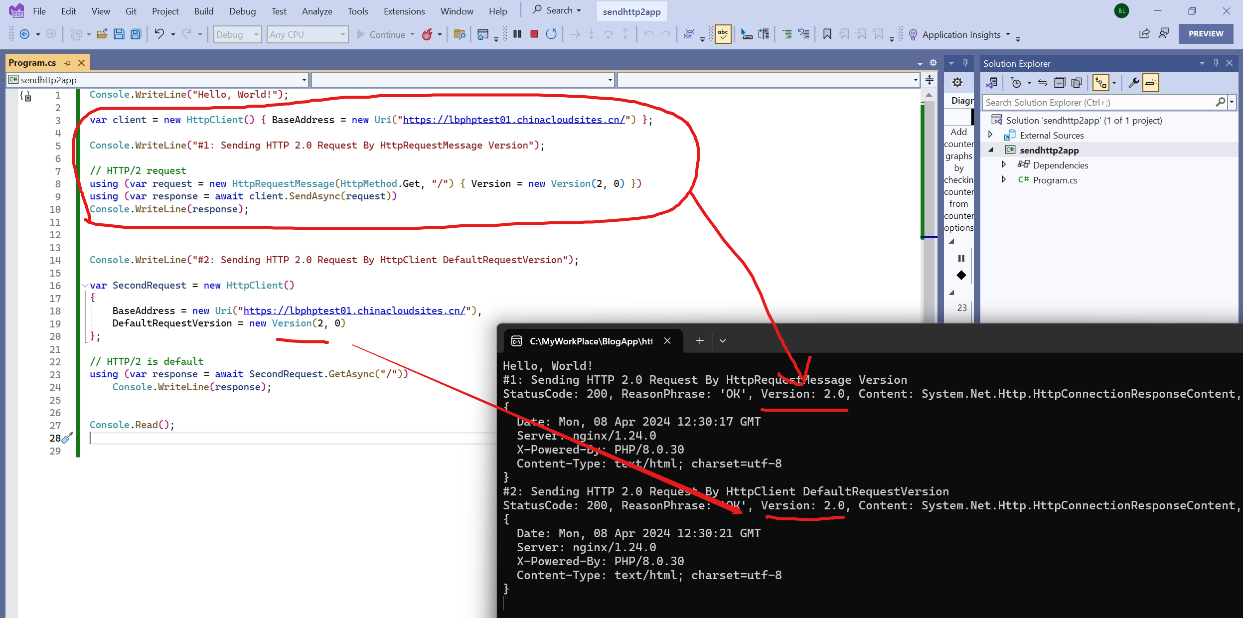 【Azure App Service】验证App Service接受HTTP 2.0请求_microsoft_02