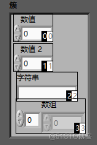 labview 创建所有消息队列 labview创建数组的几种方式_labview_02