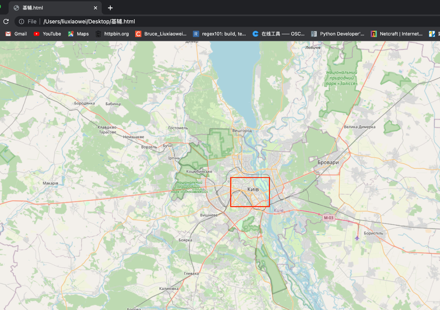 Python编程：根据经纬度生成并调用地图_folium模块_04