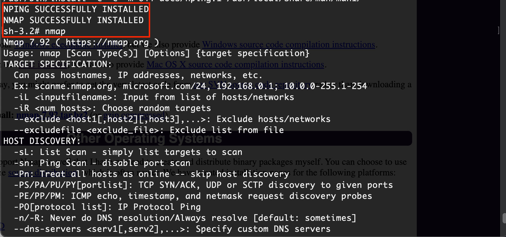 macOS系统安装NMAP扫描工具_渗透测试_04