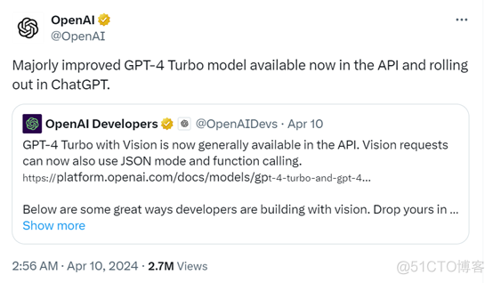 GPT-4 Turbo全面开放Vision功能！_函数调用