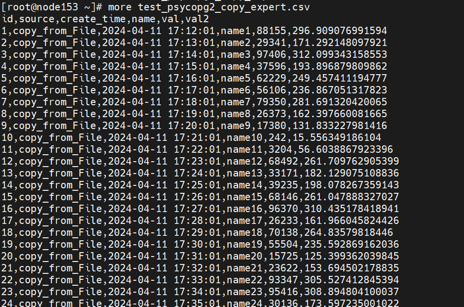 循序渐进丨使用 Python 向 MogDB 数据库批量操作数据的方法,循序渐进丨使用 Python 向 MogDB 数据库批量操作数据的方法_开发语言_10,第10张