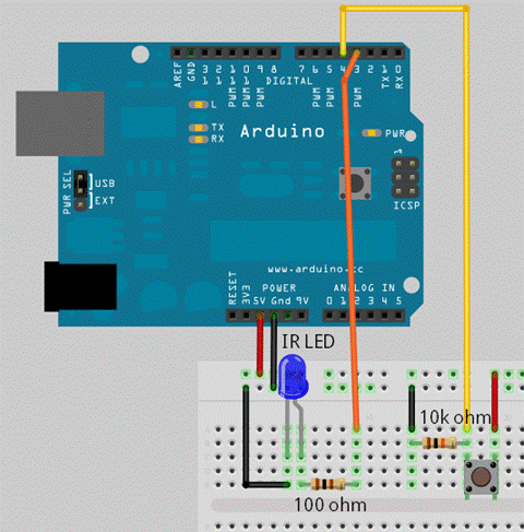 esp32 arduino 红外收发 arduino红外线接收灯怎么用_引脚