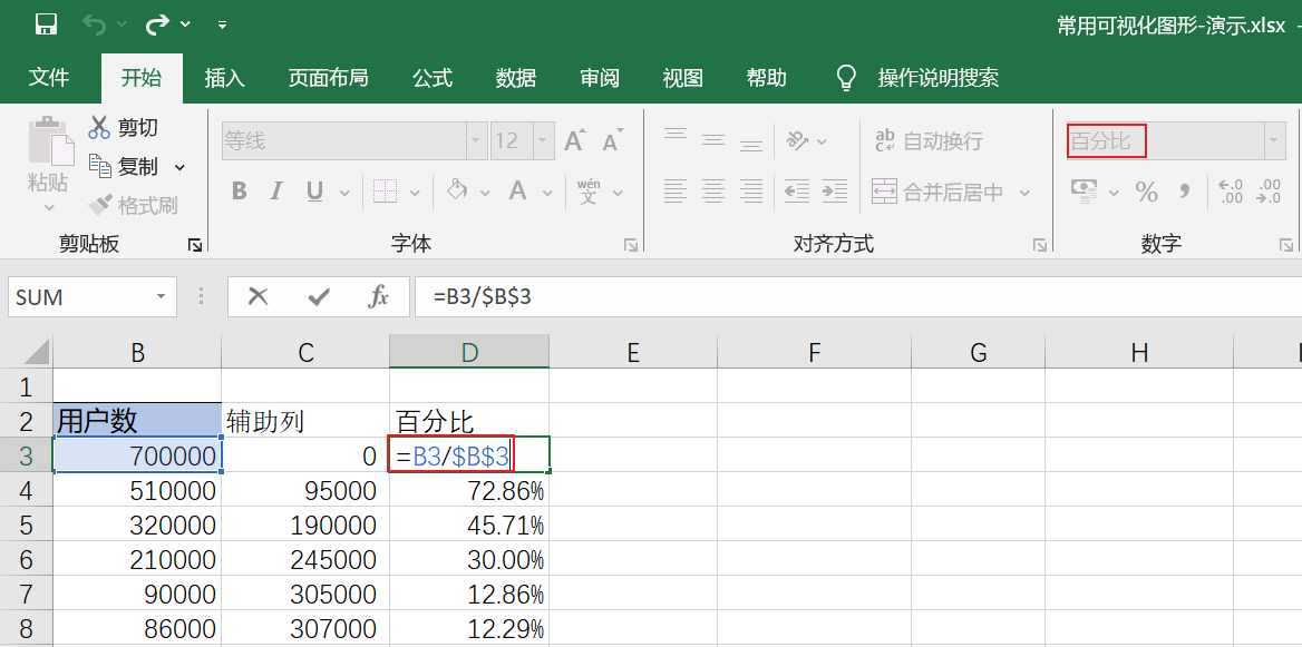 Excel数据可视化_饼图_28