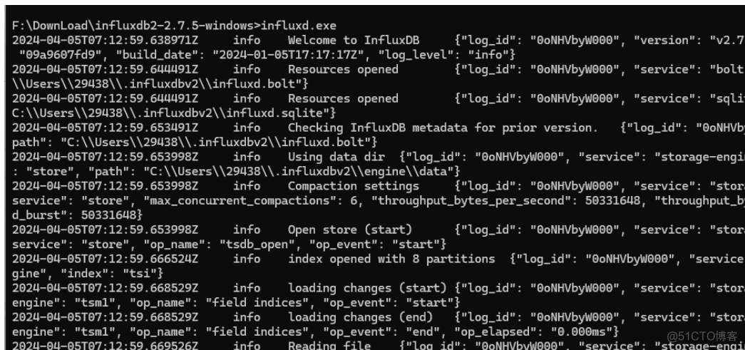 influxdb 使用Influx CLI 命令操作数据_数据库_02