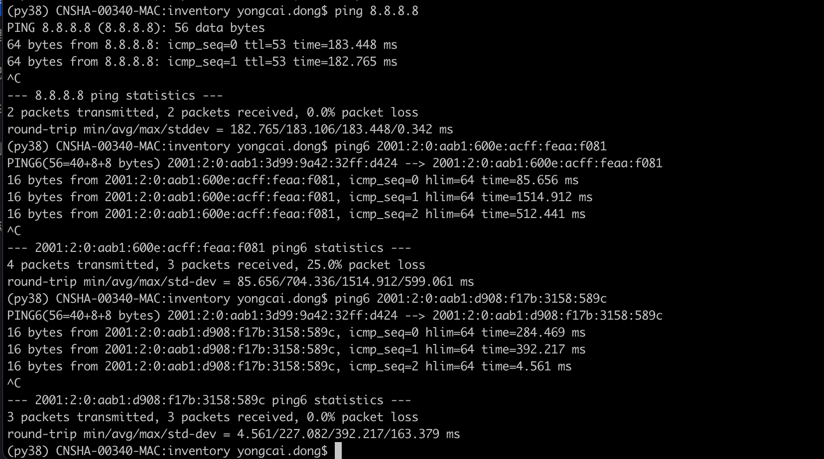 IOS提审ipv6网络兼容测试环境搭建_IP_19