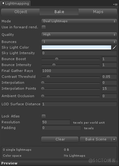 unity烘焙设置 unity如何烘焙_Lightmap_02