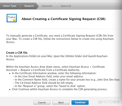 IOS 推送证书 如何申请 苹果消息推送证书_IOS 推送证书 如何申请_10