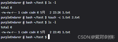 Linux shell编程学习笔记48：touch命令_脚本编程_04