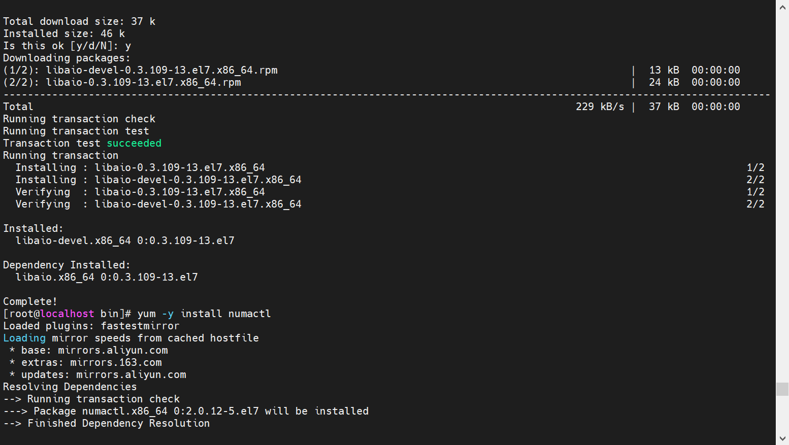 手拉手CentOS 安装 mysql-5.7_adb_09