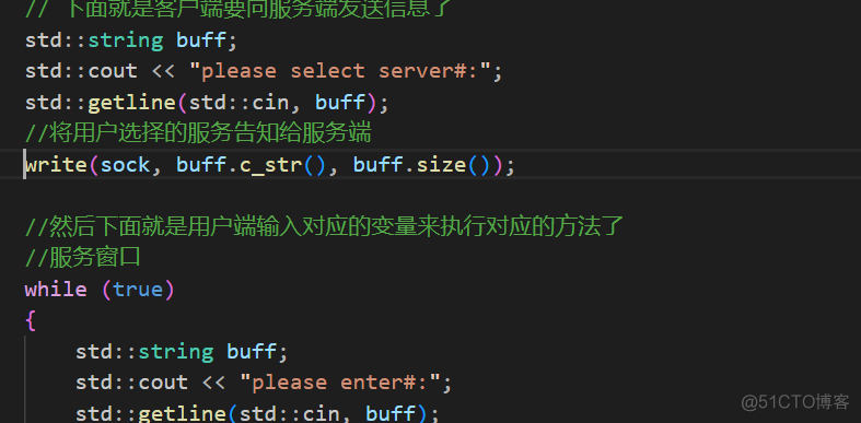 网络基础（1）网络编程套接字TCP，守护进程化_客户端_103