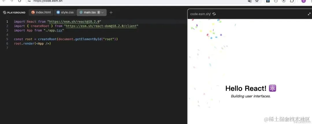 React Playground 实现原理揭秘_html_03