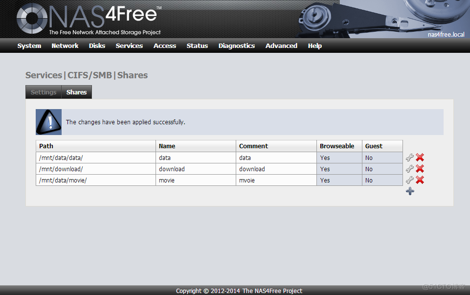 freenas 设置nfs freenas配置smb_freenas 设置nfs_06