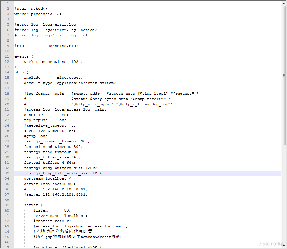 nginx 配置 tcp Nginx 配置 tomcat_nginx