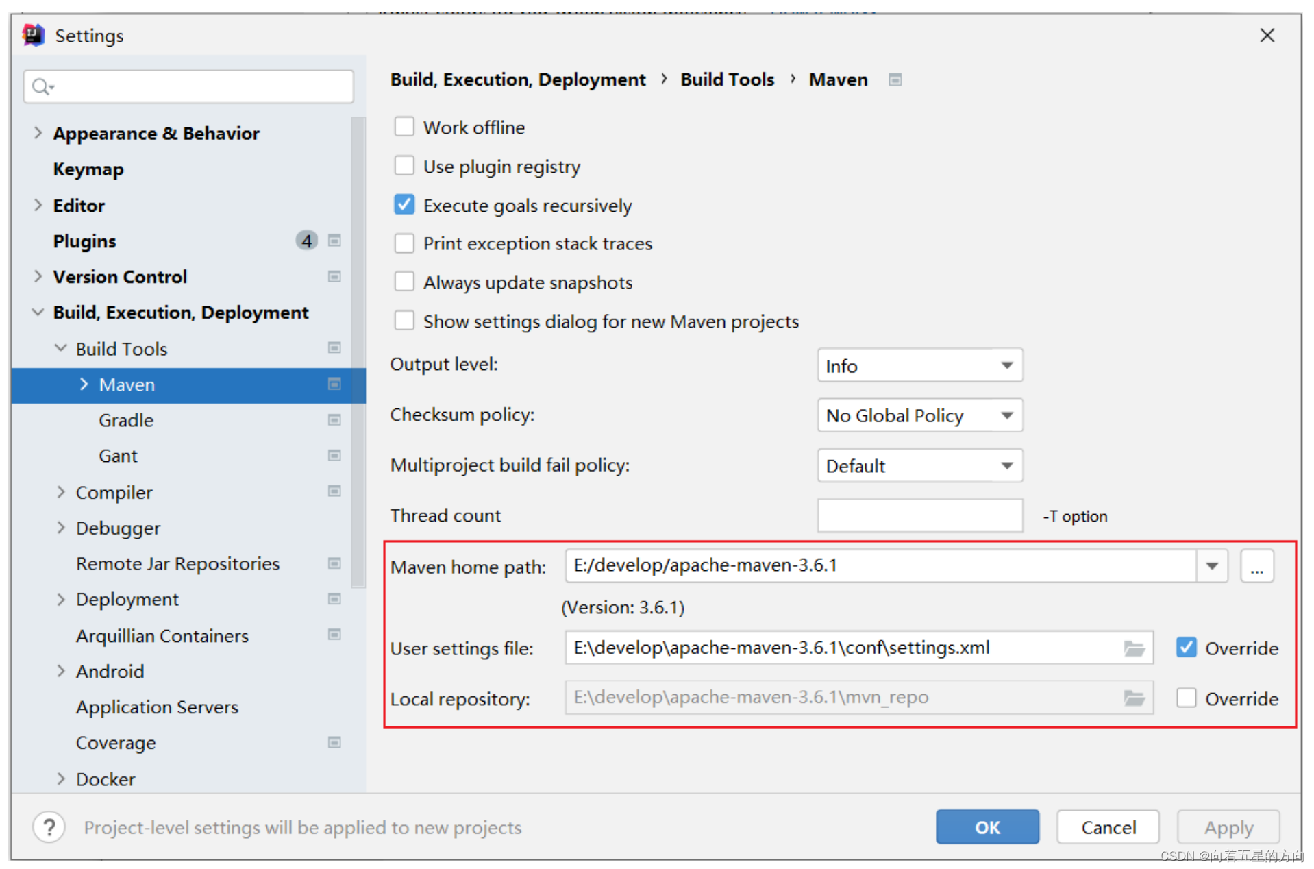 Javaweb之 IDEA集成Maven的详细解析_xml_04