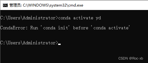 Run ‘conda init‘ before ‘conda activate‘,Run ‘conda init‘ before ‘conda activate‘_虚拟环境,第1张