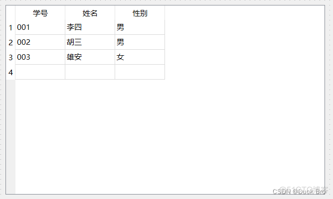 【Qt 学习笔记】Qt常用控件 | 多元素控件 | Table Widget的说明及介绍_学习