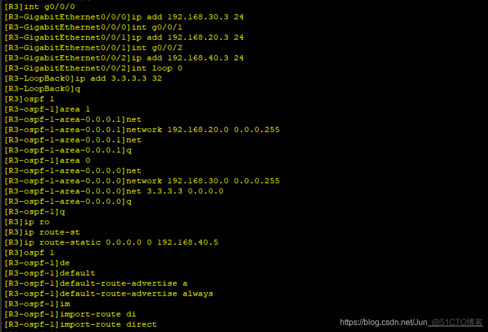 ospf和ospf重分发 ospf路由重分发_链路_05