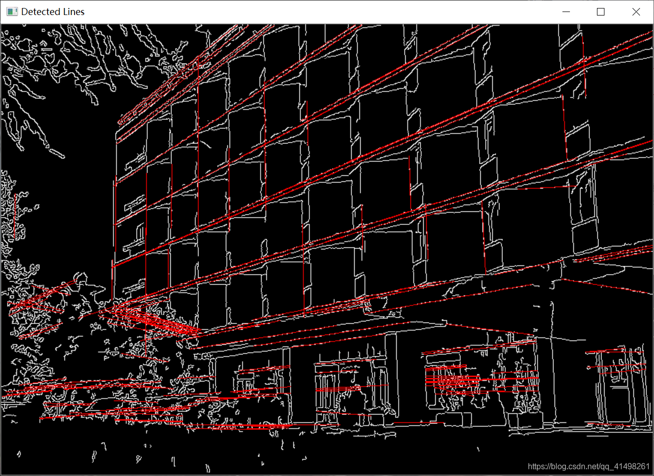 opencv 霍夫变换 GPU加速 halcon霍夫变换直线检测原理_参数空间_29