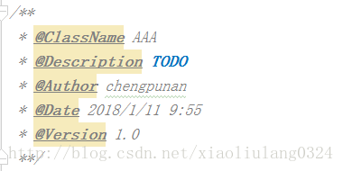 idea 实体类字段javadoc注释 idea类和方法注释模板,idea 实体类字段javadoc注释 idea类和方法注释模板_类名_04,第4张