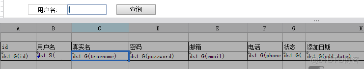 帆软查询前java程序处理参数 帆软报表查询_用户名_02