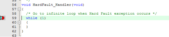 STM32H723报错This function handles Memory management fault stm32出现hardfault_寄存器