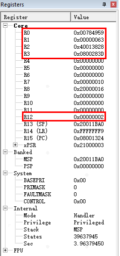 STM32H723报错This function handles Memory management fault stm32出现hardfault_寄存器_09