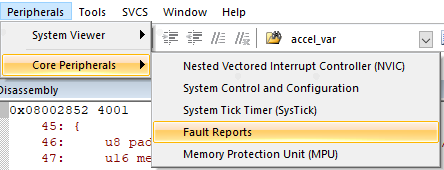 STM32H723报错This function handles Memory management fault stm32出现hardfault_堆栈_12