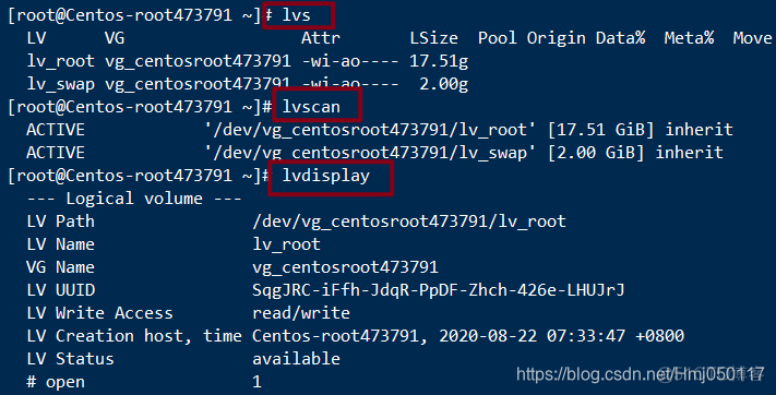 centos查看逻辑卷路径 linux查看逻辑卷_运维_04