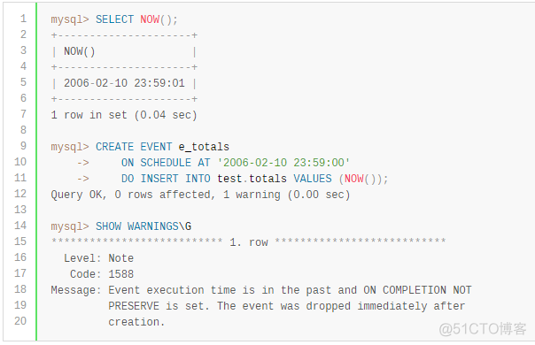 mysql 给定结果集 mysql数据定义语句_mysql timestamp 当前_04