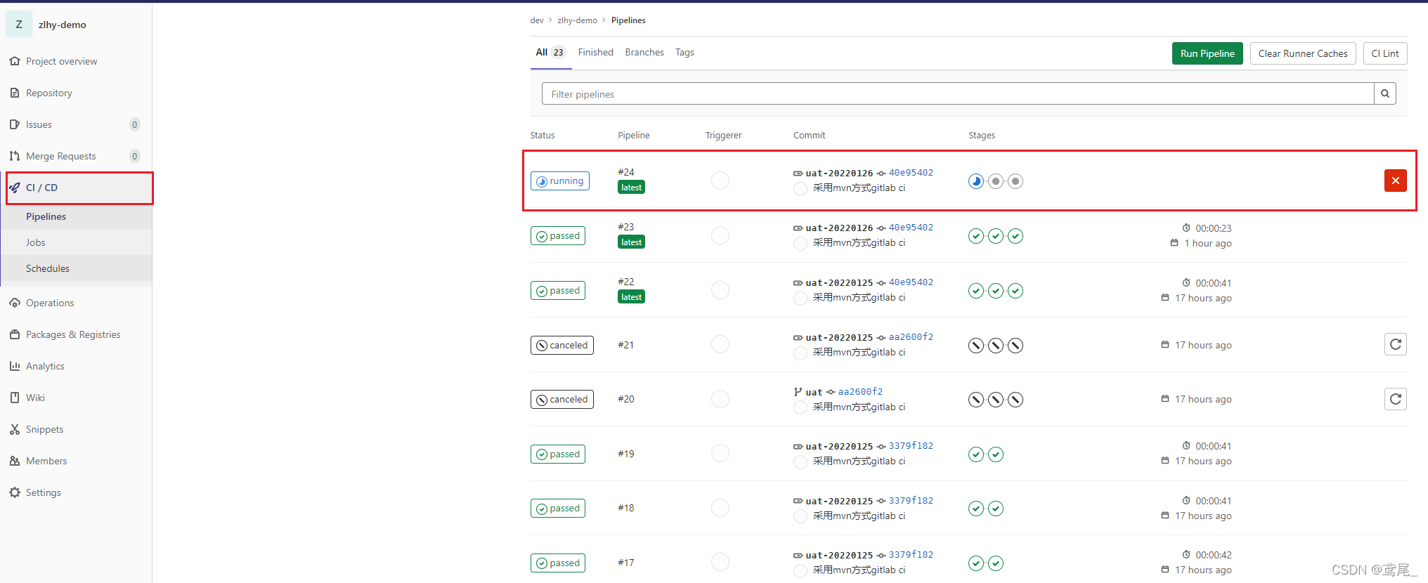 rpm安装gitlab如何彻底卸载 gitlab runner下载_git_06