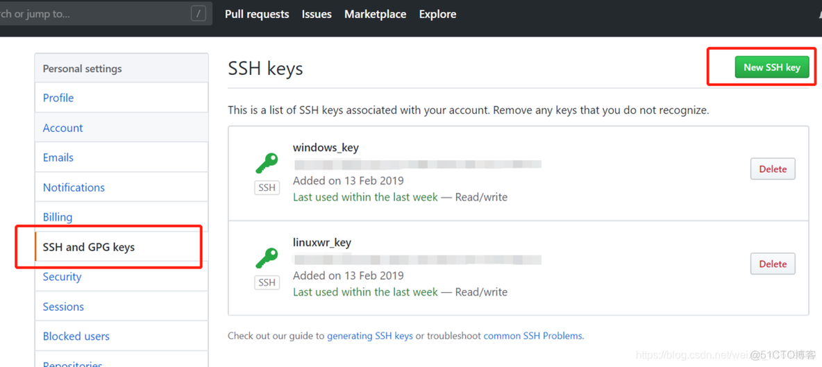 配置ssh 公钥 ssh 添加公钥_github_07