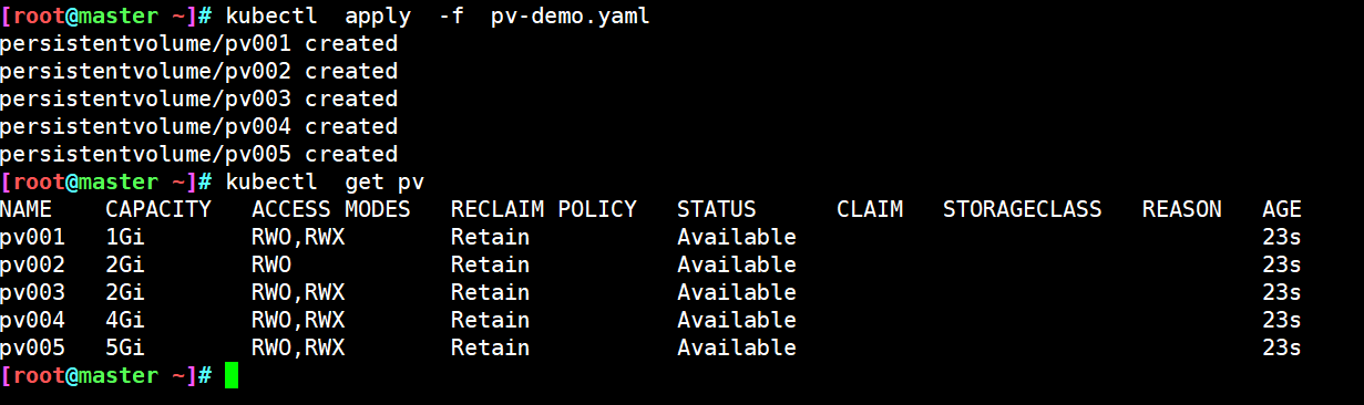 k8s StatefulSet 使用 pvc k8s查看pvc_kubernetes_09