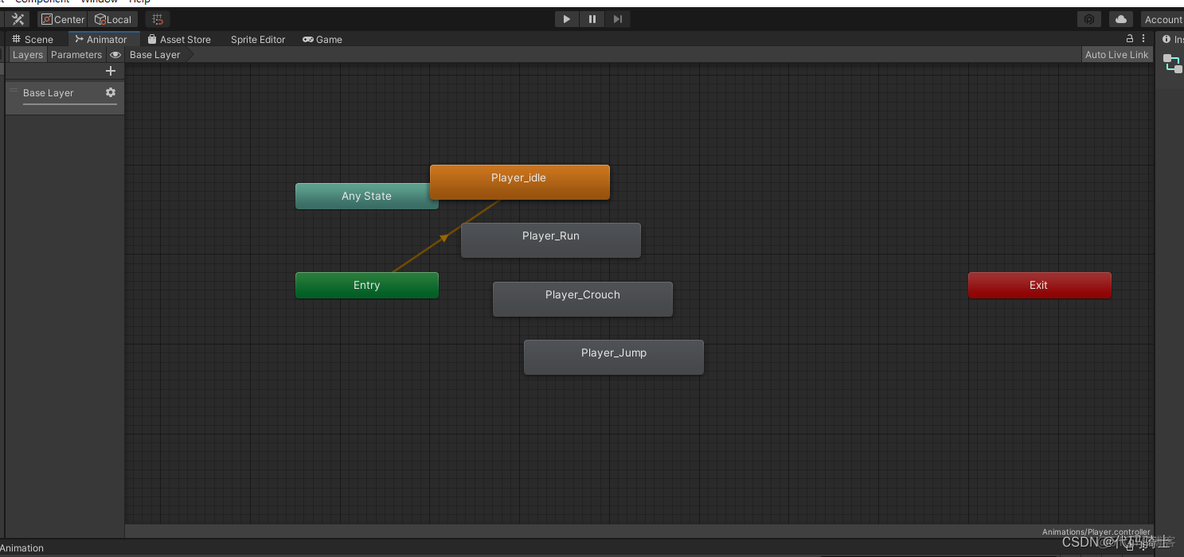 unity2d怎么控制动画的播放 unity2d动画 位置改变_System_12