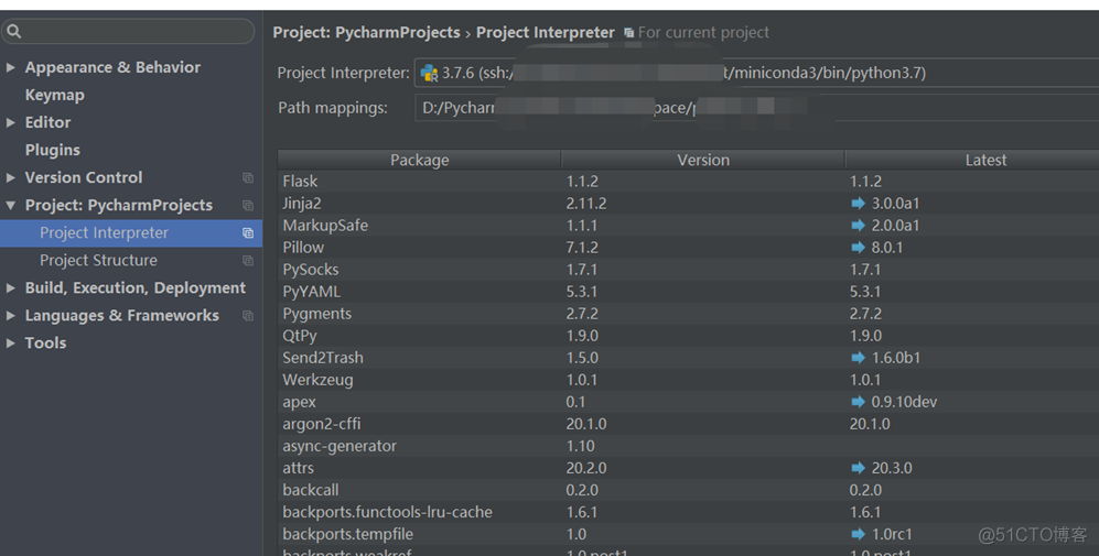 pycharm远程连接docker并debug pycharm docker远程开发_docker_07