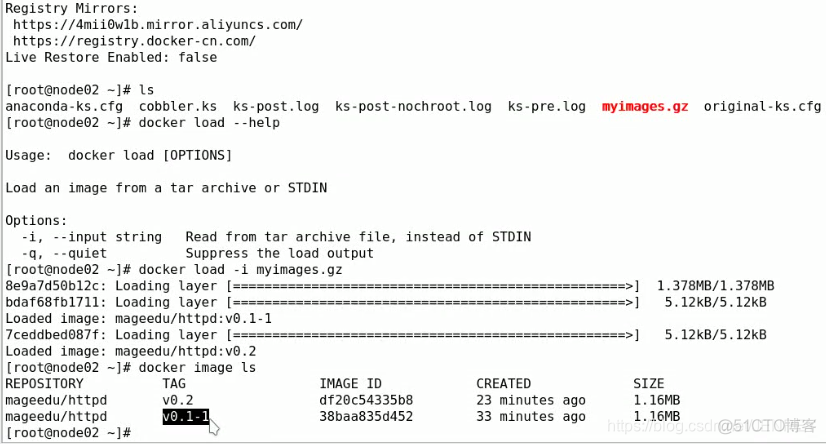 更新docker镜像命令 docker更新容器镜像_Docker容器技术之镜像管理基础（三）_85