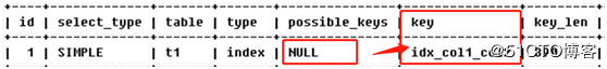 mysql执行计划的那个中的 key mysql执行计划原理_执行计划_10