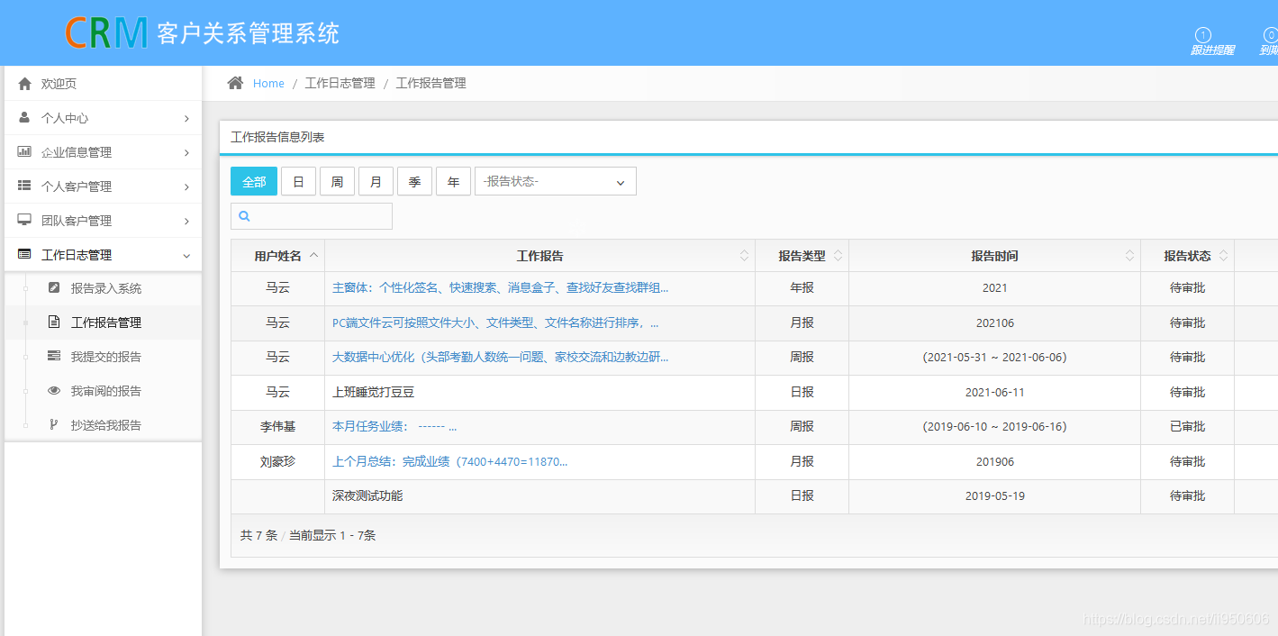 CRM客户关系管理系统，完整系统（附源码）_SSM_02