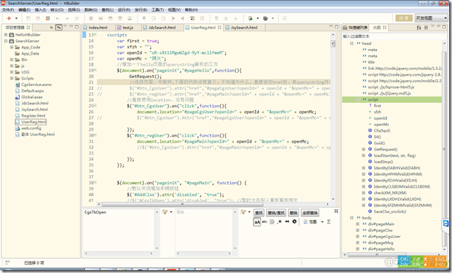 JavaScript在hbuider里怎么打 javascript可以用hbuilder软件吗_java