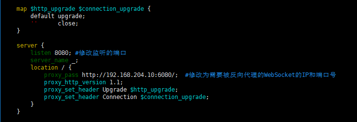 配置Nginx反向代理WebSocket_客户端