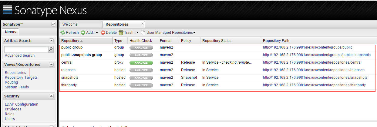 nexus集成openldap nexus集群搭建,nexus集成openldap nexus集群搭建_maven_02,第2张