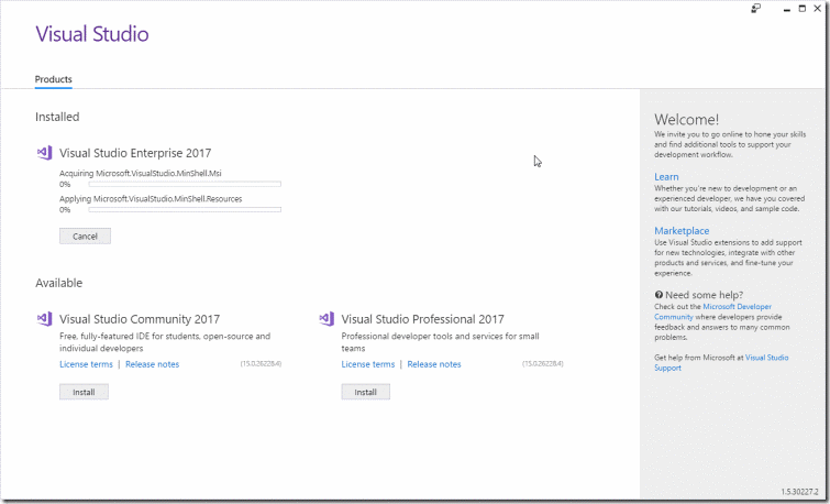 vs的enterprise和professional visual studio community和enterprise区别_查找文件_02