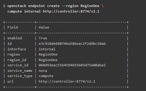 openstack搭建nova提示public endpoint for compute service not found openstack中nova作用_数据库_53